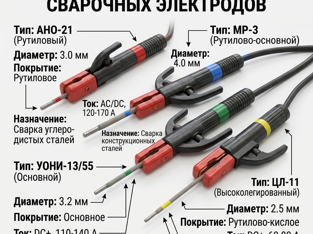 Типы и маркировка электродов: как выбрать для любой задачи