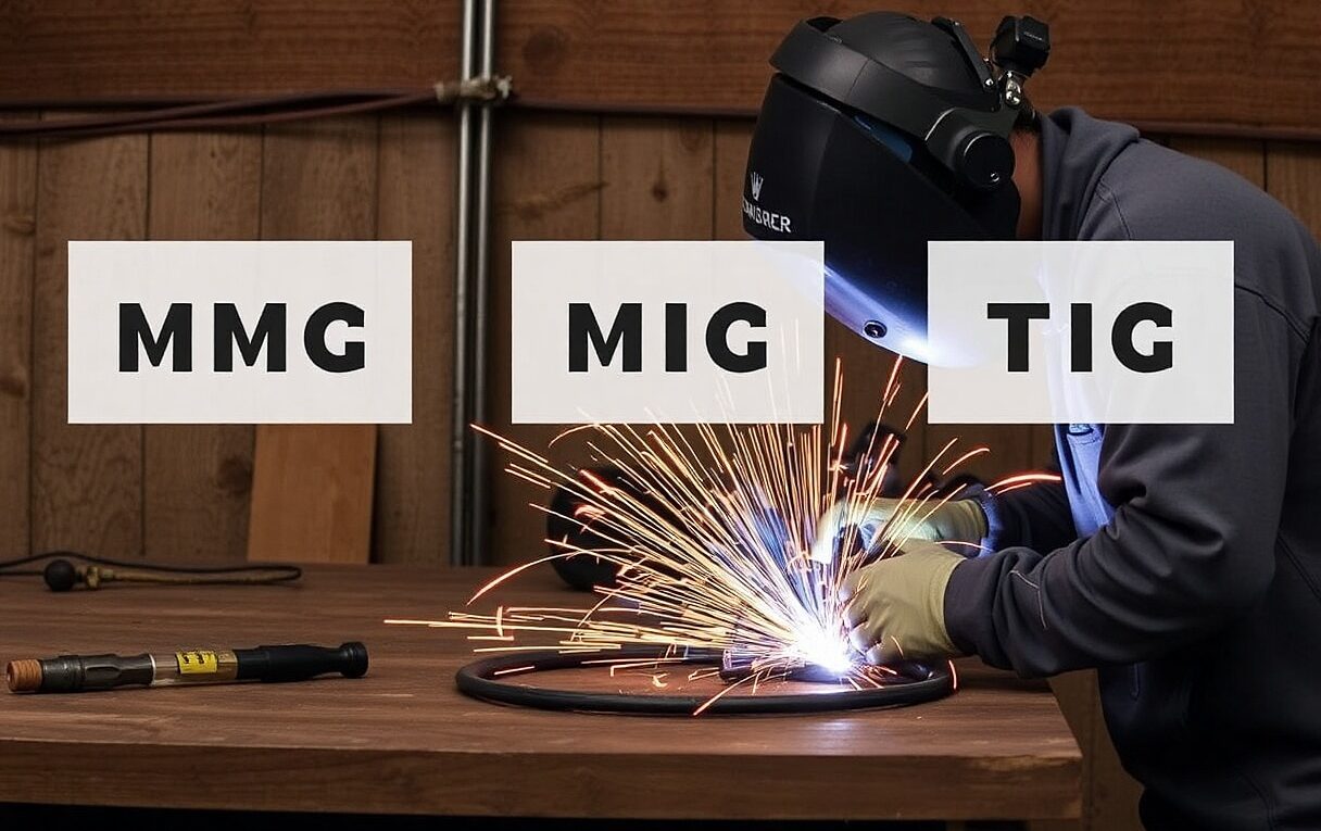 MMA vs MIG vs TIG — какой тип сварки реально нужен дома? Разбираем по косточкам